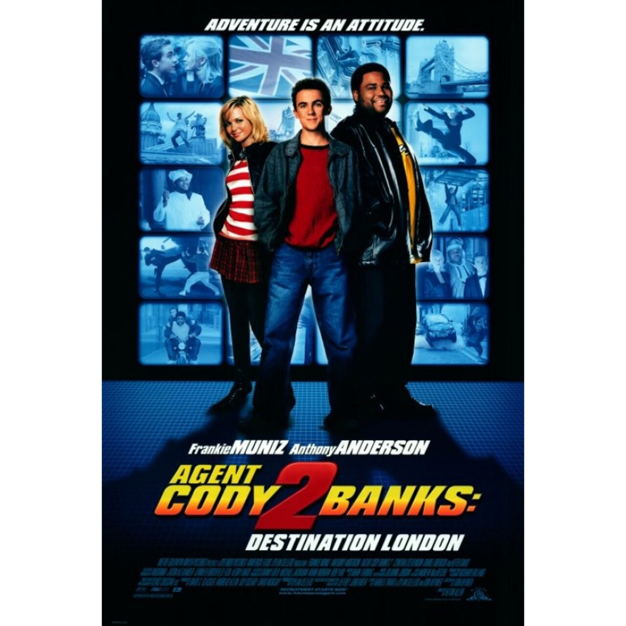 Pop Culture Graphics Agent Cody Banks 2: Destination London Movie Poster Print (27 x 40) - Item MOVAH5662